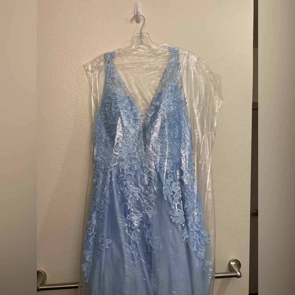 Blue formal dress!